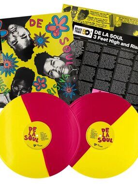De La Soul 3 Feet High & Rising 2-LP ~ Exclusive Color ~ Ltd 2,000 ~ New/Sealed!